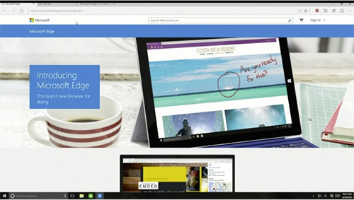 Background downloading coming to the Microsoft Edge browser