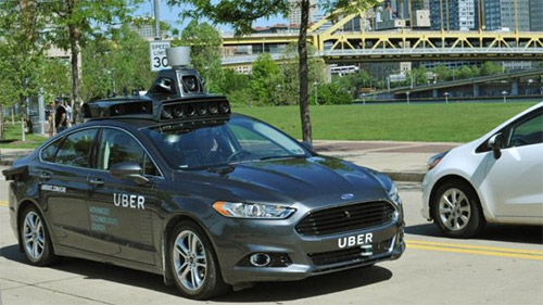 Uber в первый раз показал собственный беспилотный автомобиль