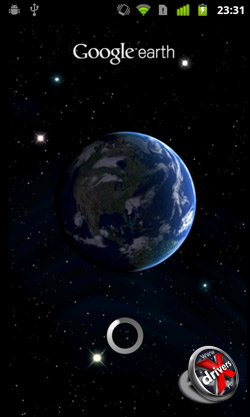 Google Earth  Google Nexus S. . 1
