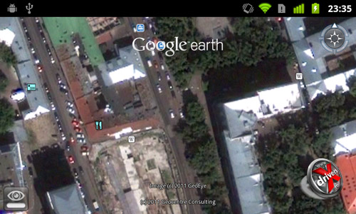 Google Earth  Google Nexus S. . 3