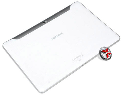 Samsung Galaxy Tab 10.1. Вид сзади