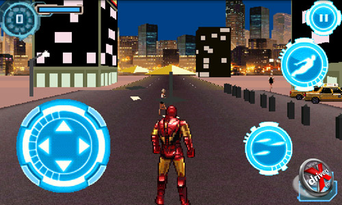 Игра Iron man 2 на Huawei U8800 IDEOS X5