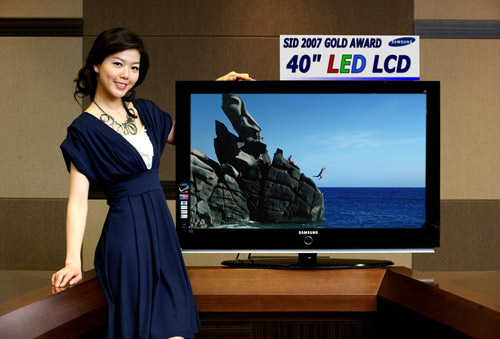 ЖК-телевизор Samsung с LED-подсветкой