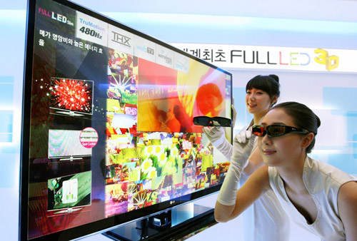 3D ЖК-телевизор LG с LED-подсветкой