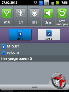  SIM-  Samsung Galaxy Y Duos