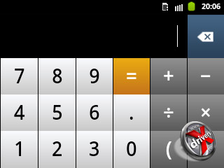 Калькулятор на Samsung Galaxy Pocket. Рис. 3