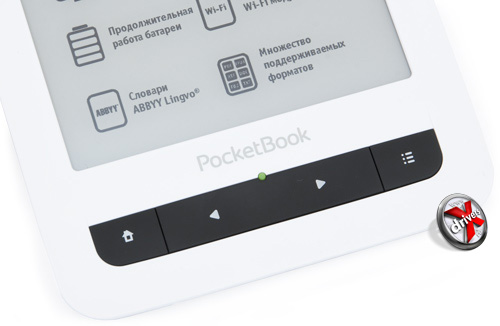 Кнопки PocketBook Touch