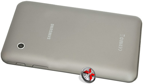 Samsung Galaxy Tab 2 7.0. Вид сзади