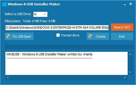Windows USB Installer Maker