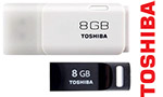 USB-флэшки Toshiba Suruga и Hayabusa на 8 Гбайт. Стильная и маленькая
