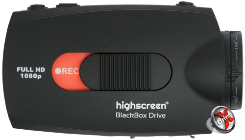 Highscreen Black Box Drive в режиме записи