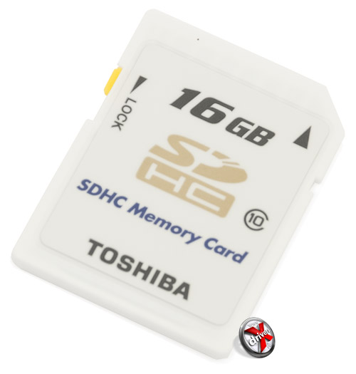 Toshiba SDHC 16 Гбайт class 10