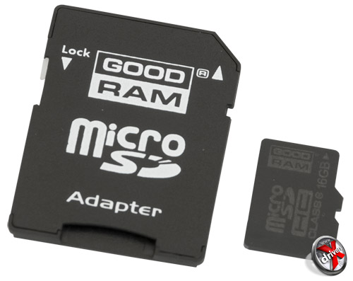 GOODRAM microSDHC 16 Гбайт class 10