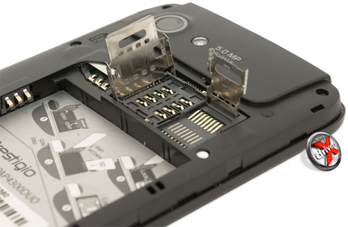   SIM-  microSD  Prestigio MultiPhone 4300 DUO
