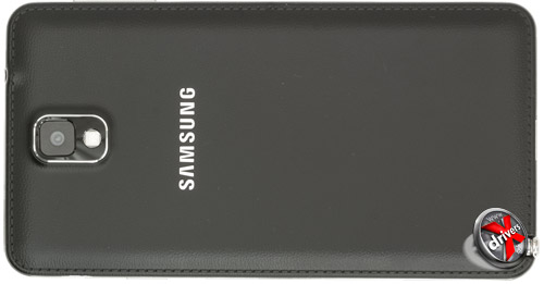 Samsung Galaxy Note 3. Вид сзади