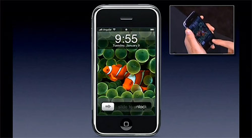 Презентация первого iPhone. Рис. 3