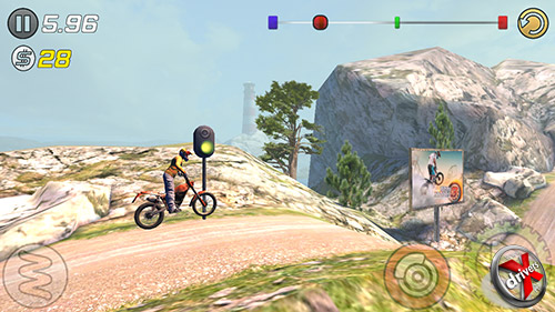 Игра Trial Xtreme 3 на Highscreen Boost 2 SE