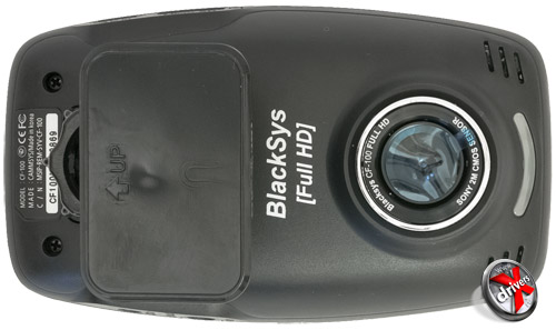 BlackSys CF-100 GPS 2CH. Тыльная сторона
