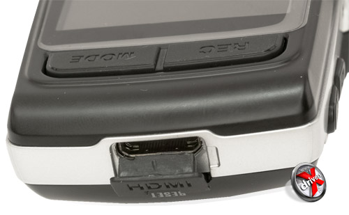 Выход mini-HDMI на Texet DVR-570FHD