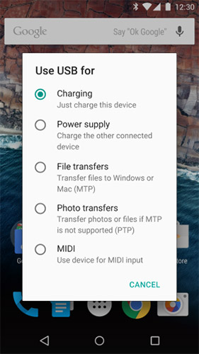   USB Type-C  Android M