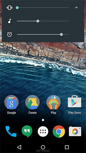 Регулировка громкости в Android M