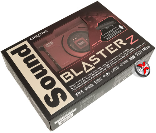 Коробка Creative Sound Blaster Z