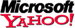 Логотипы Microsoft и Yahoo!