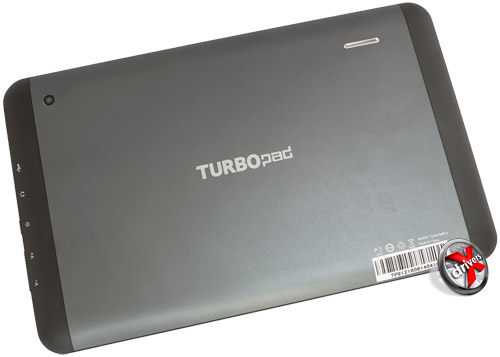 TurboPad 912. Вид сзади