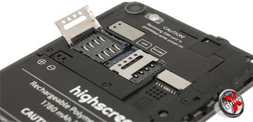   SIM-  microSD  Highscreen Omega Prime S