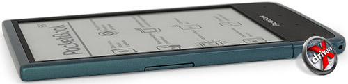 Левый торец PocketBook 650