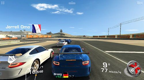 Игра Real Racing 3 на Samsung Galaxy E5