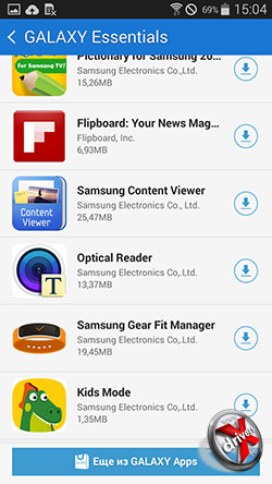 Galaxy Apps на Samsung Galaxy E5. Рис. 2