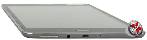 Нижний торец Samsung Galaxy Tab A 8.0