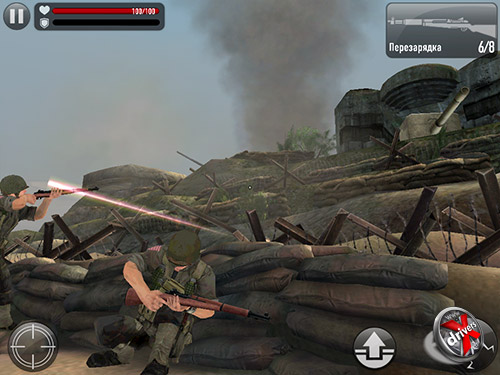 Игра Frontline Commando: Normandy на Samsung Galaxy Tab A 8.0