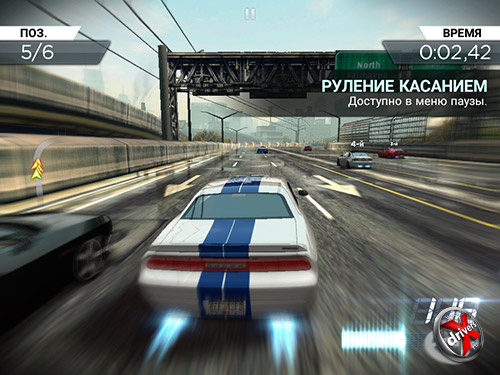 Игра Need For Speed: Most Wanted на Samsung Galaxy Tab A 8.0