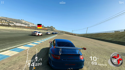Игра Real Racing 3 на Lenovo P90