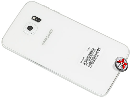 Samsung Galaxy S6 edge. Вид сзади