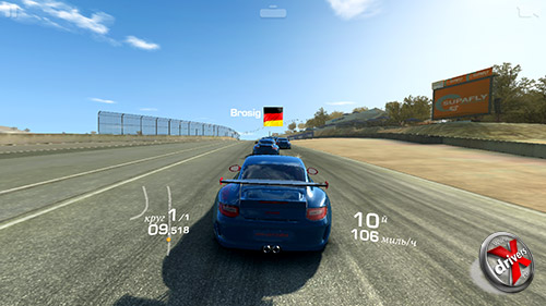 Игра Real Racing 3 на Samsung Galaxy S6 edge