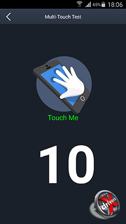 Экран Samsung Galaxy S6 edge распознает 10 касаний
