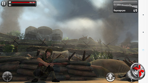 Игра Frontline Commando: Normandy на LG G3 Stylus
