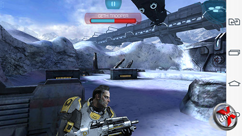 Игра Mass Effect: Infiltrator на LG G3 Stylus