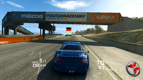 Игра Real Racing 3 на LG G3 Stylus
