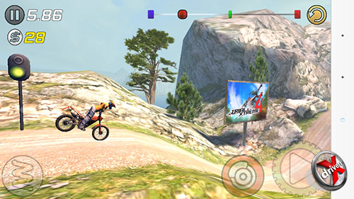 Игра Trial Xtreme 3 на LG G3 Stylus