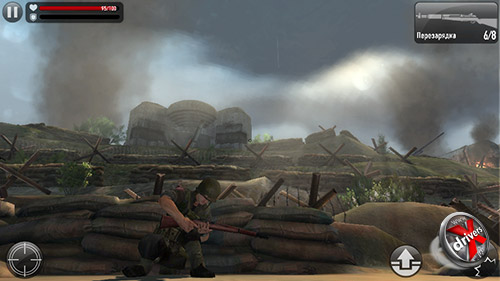 Игра Frontline Commando: Normandy на Highscreen Zera S Power