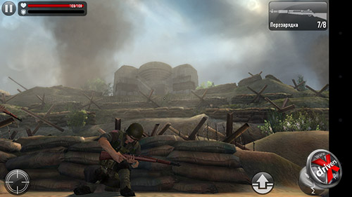 Игра Frontline Commando: Normandy на LG Magna