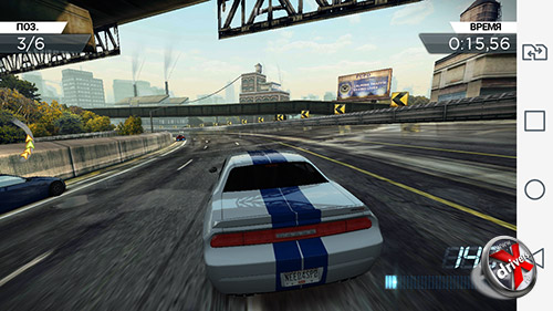 Игра Need For Speed: Most Wanted на LG Magna