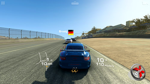 Игра Real Racing 3 на LG Magna