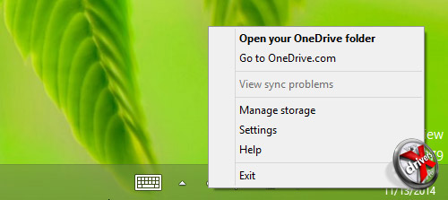 OneDrive в Windows 10 сборка 9879. Рис. 1