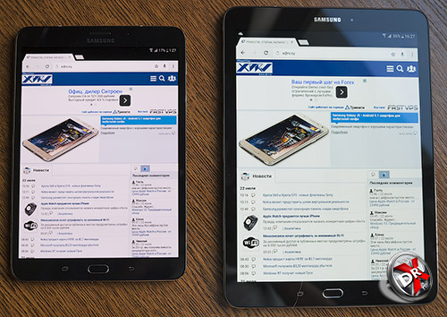 Samsung Galaxy Tab S2 8.0 и Samsung Galaxy Tab S2 9.7