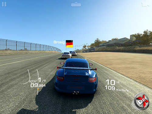 Игра Real Racing 3 на Samsung Galaxy Tab S2
